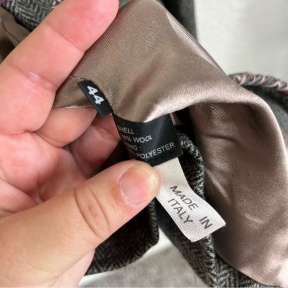 Etro Tweed Wool Velvet Paisley Blazer - Picture 8 of 9